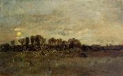 Charles-Francois Daubigny Orchard at Sunset china oil painting reproduction